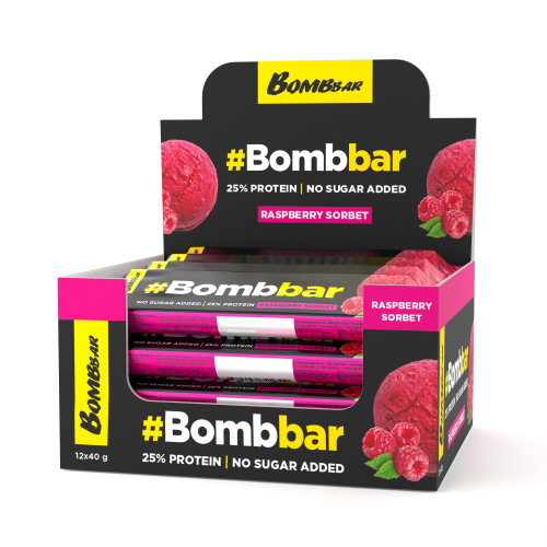 BATON BOMBBAR 40 G - SORBET MALINOWY