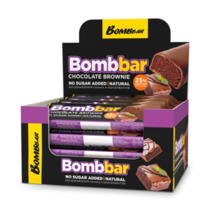 BATON BOMBBAR 40 G - CZEKOLADOWE BROWNIE