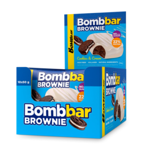 PROTEINOWE BROWNIE BOMBBAR 50 G - OREO