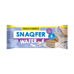 WAFEL BEZGLUTENOWY SNAQ FABRIQ 120 G - KREMOWE NADZIENIE